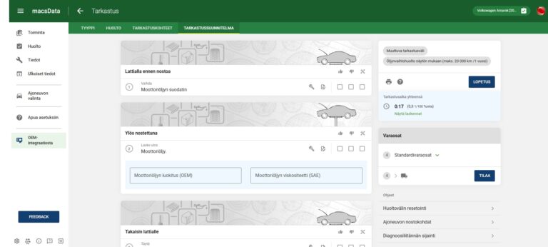 macsdata huolto-ohjelma