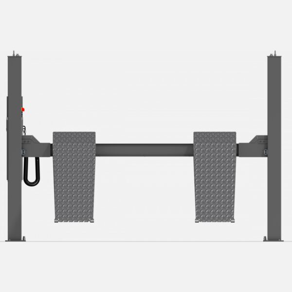 Nussbaum Combi Lift 4.40S nousuramppeineen, edestä kuvattuna