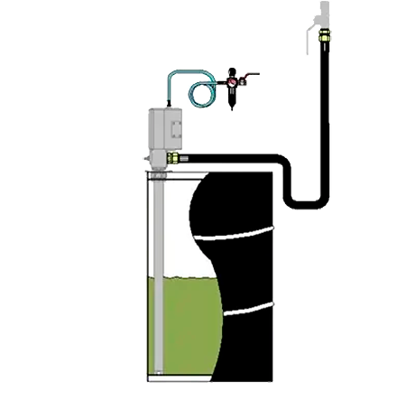 asennussarja tynnyriasenteiselle pumpulle, Orion 99625