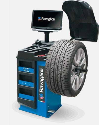 tasapainotuskoneen käyttö Ravaglioli G2.140R