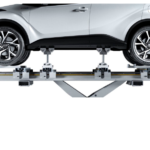 Spanesi Serie 100 TS 5 oikaisupenkkiin kiinnitetty auto
