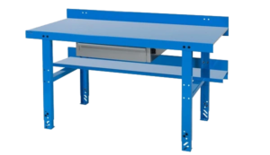 Indeco 1500 mm leveä työpöytä vetolaatikolla