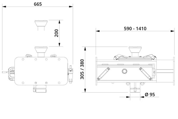 mittapiirros akselikevennin AC Hydraulic
