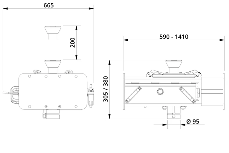 mittapiirros akselikevennin AC Hydraulic