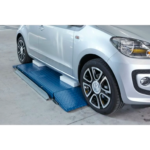 Nussbaum Jumbo Lift, nostopalat auton nostokohdissa