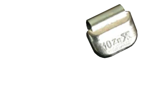 100kpl sarja 10 g painoja peltivanteille