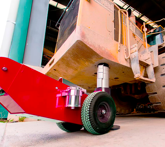 raskaalla tunkilla nosto, AC Hydraulic 100-150 L