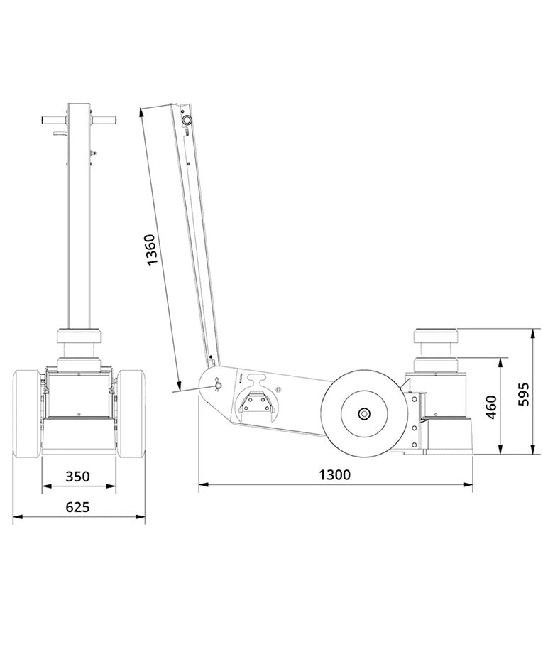 AC Hydraulic 100-1L mitat