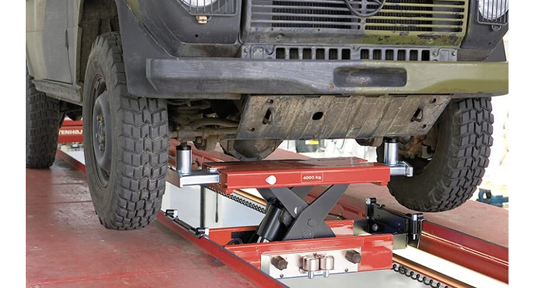 AC Hydraulic SD40PHL akselikeventimellä nosto