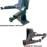 nostovarret Nussbaum HF 3S 5000 DG 2-pilarinostimelle