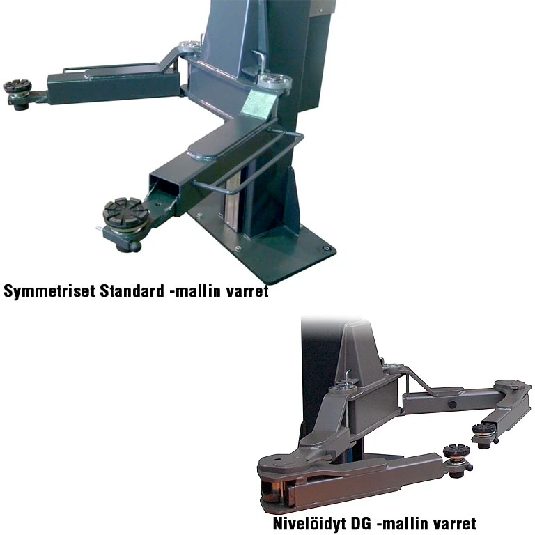 nostovarret Nussbaum HF 3S 5000 DG 2-pilarinostimelle