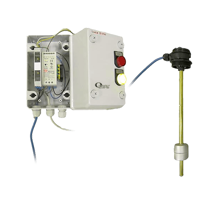 hälytysjärjestelmä jäteöljylle Orion SPEC8043