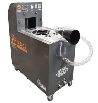 Carbon clean DCS-17 DPF