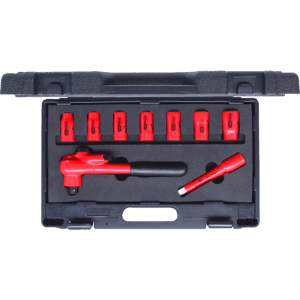 9-osainen hylsysarja KS Tools 117.0600