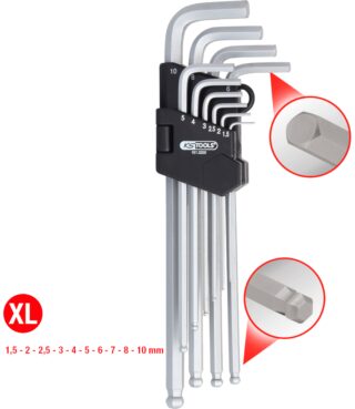 KS Tools kuusiokoloavaimet 1,5 - 10 mm
