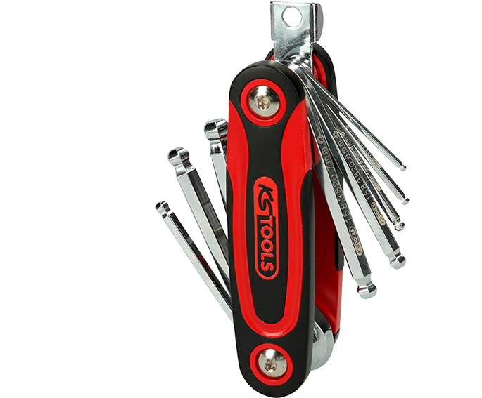 pallopäiset kuusiokoloavaimet KS Tools