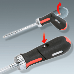 1/4″ räikällinen revolveriväännin KS Tools 159.2051