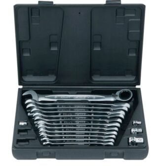 16-osainen räikkälenkkisarja KS Tools 503.4666