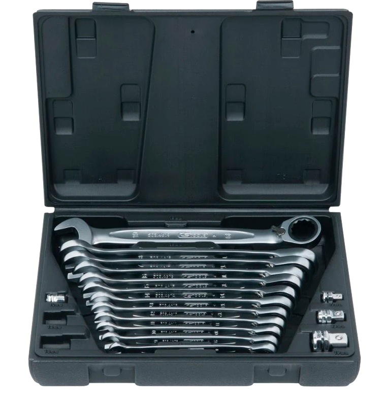 16-osainen räikkälenkkisarja KS Tools 503.4666