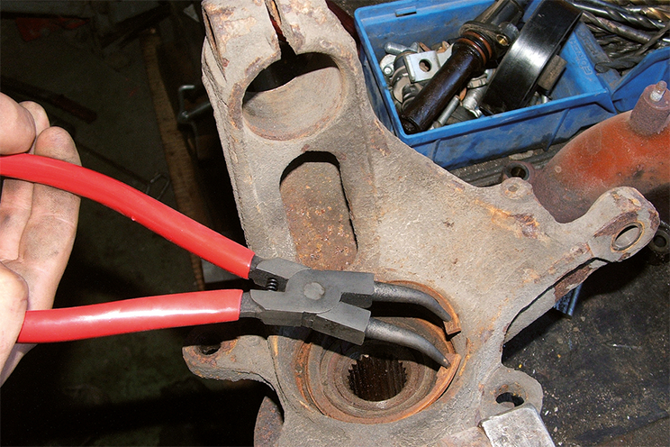 Lukkorengaspihdit pyöränlaakereille KS-Tools 500.1038