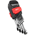 KS Tools 10-osainen räikkäavainsarja