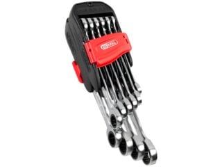 KS Tools 10-osainen räikkäavainsarja