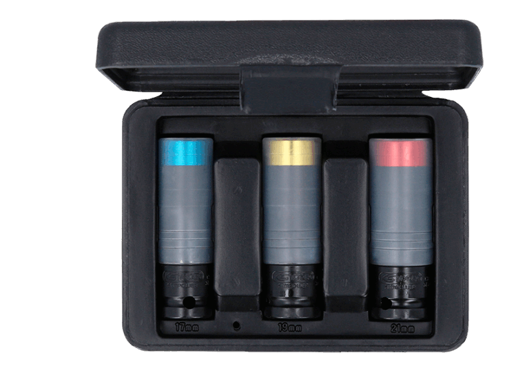 alumiinivannehylsysarja, 3 kpl KS Tools 515.0990