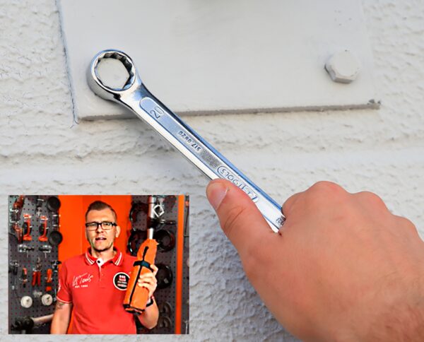 KS Tools 517 0043 lenkkiavainten käyttö