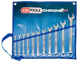 KS Tools 11-osainen kiintolenkkisarja
