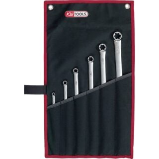 KS Tools 6-osainen TX-E E-Torx kiintoavainsarja, erikoispitkät