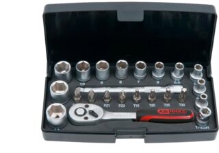 1/4" hylsysarja KS Tools 911.0623