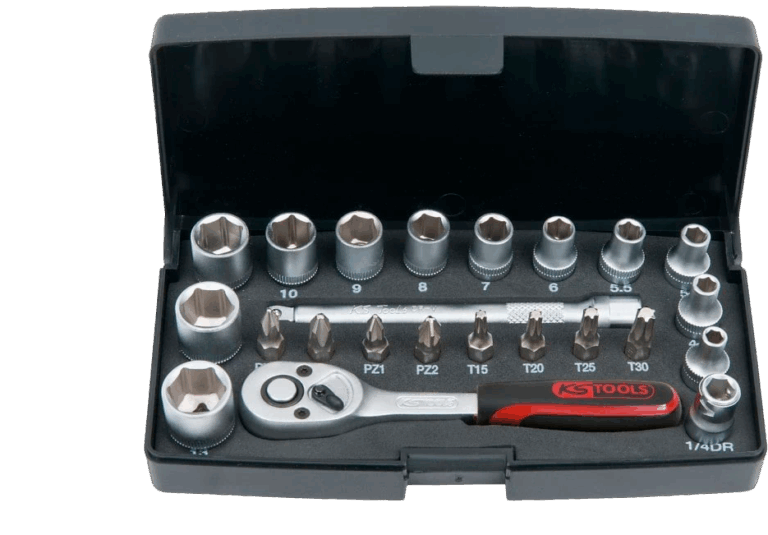 1/4" hylsysarja KS Tools 911.0623