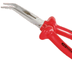 KS Tools kärkipihti, taivutettu, 200 mm. VDE korkeajännitetöihin 1000 V