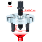 ulosvetimen ominaisuudet, KS Tools 150.3130