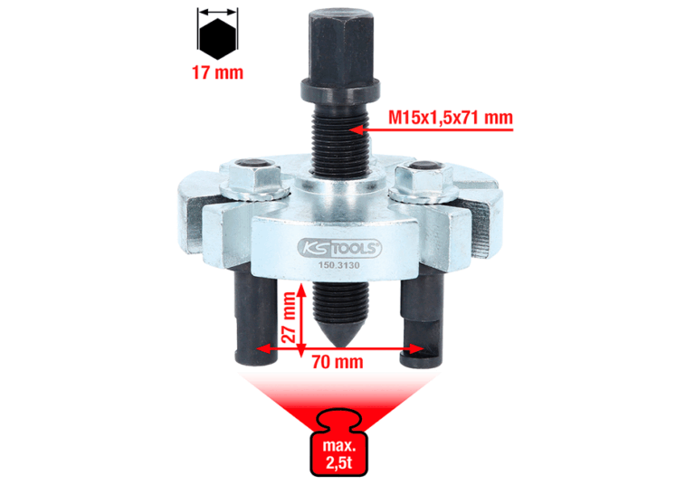 ulosvetimen ominaisuudet, KS Tools 150.3130
