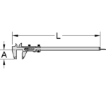 työntömitan mitat KS Tools 300.0515