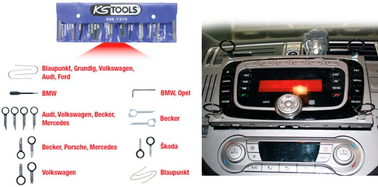 KS Tools radion asennustyökalut