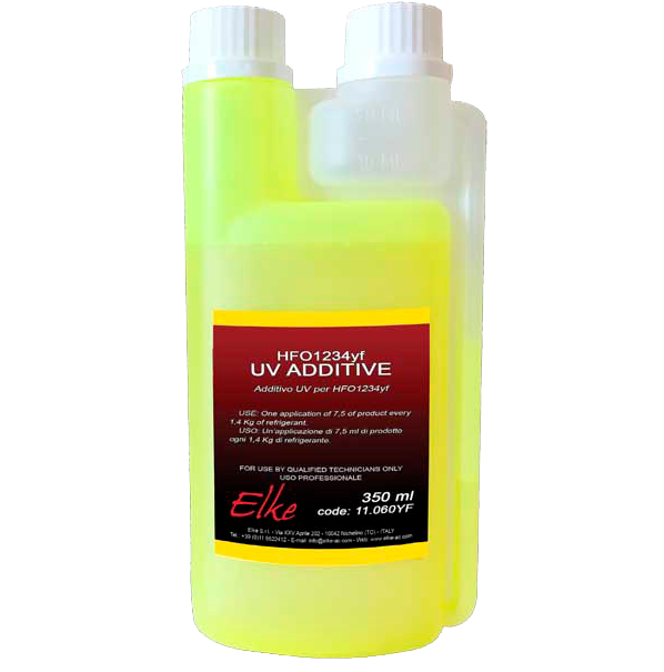 UV väriaine, R-1234yf Elke
