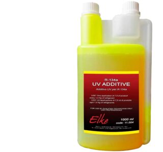 ilmastoinnin UV väriaine, R-134a, Elke