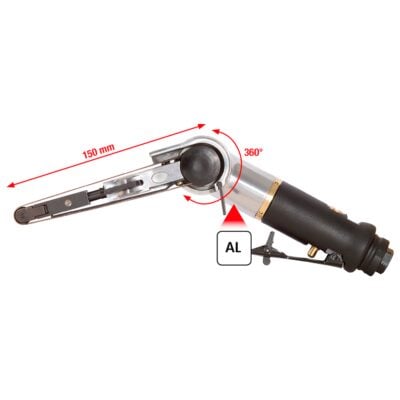 KS Tools 515.3549 nauhahiomakoneen mittapiirros