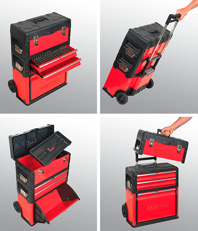 työkaluvaunun käyttö KS Tools 850 0340
