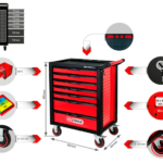 KS Tools Racingline työkaluvaunun varusteet