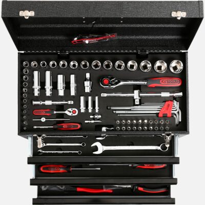 KS Tools 918.0200 työkalusarja kantolaatikossa