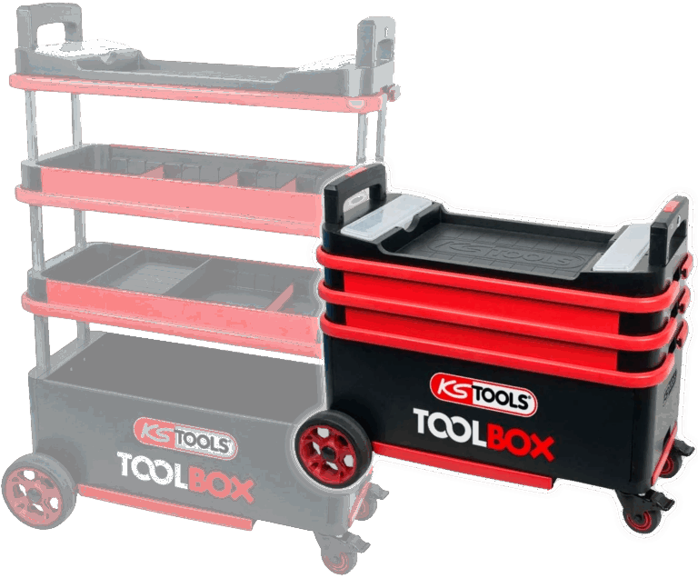 KS Tools Toolbox työkaluvaunun