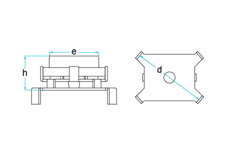 nostoadapterin mitat, adapteri Volvo S80 nostotalloille