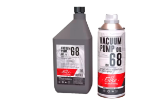 Elke ISO 68 tyhjiöpumppuöljyt, 0,5 - 1 l.