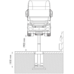 AC Hydraulic UL5 nostokorkeus