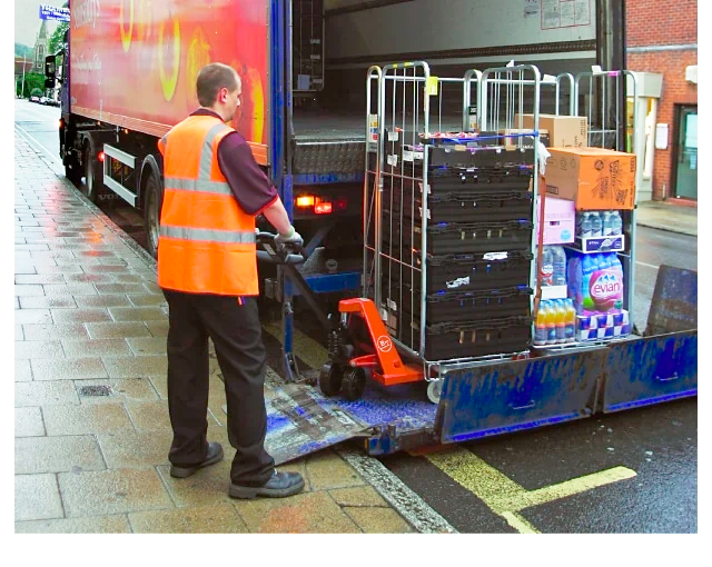 haarukkavaunu käytössä, Gigant BT Lifter Silent