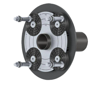 säädettävä 4-tappilaippa Haweka QuickPlate 249589003