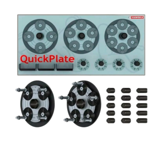 säädettävät tappilaippasarjat Haweka QuickPlate